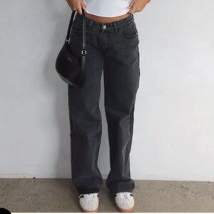 White fox grey jeans xxs
